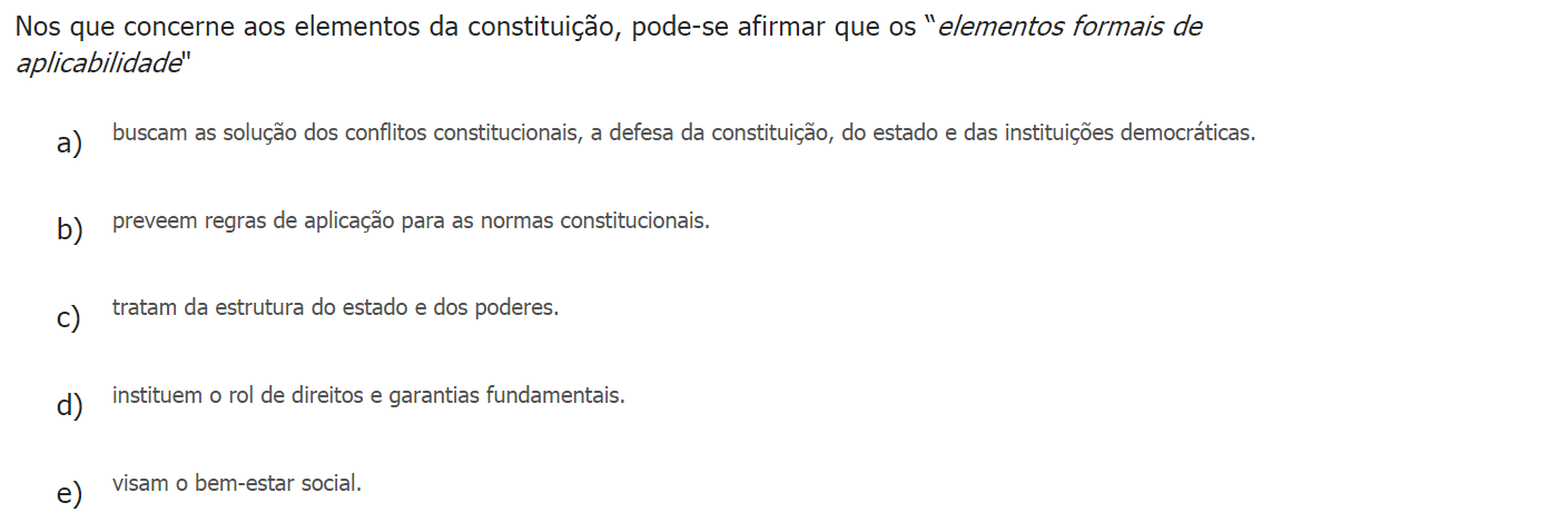 Estrutura da Constituição Federal de 1988